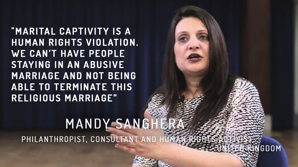 M. Sanghera - Marital captivity is a human rights violation