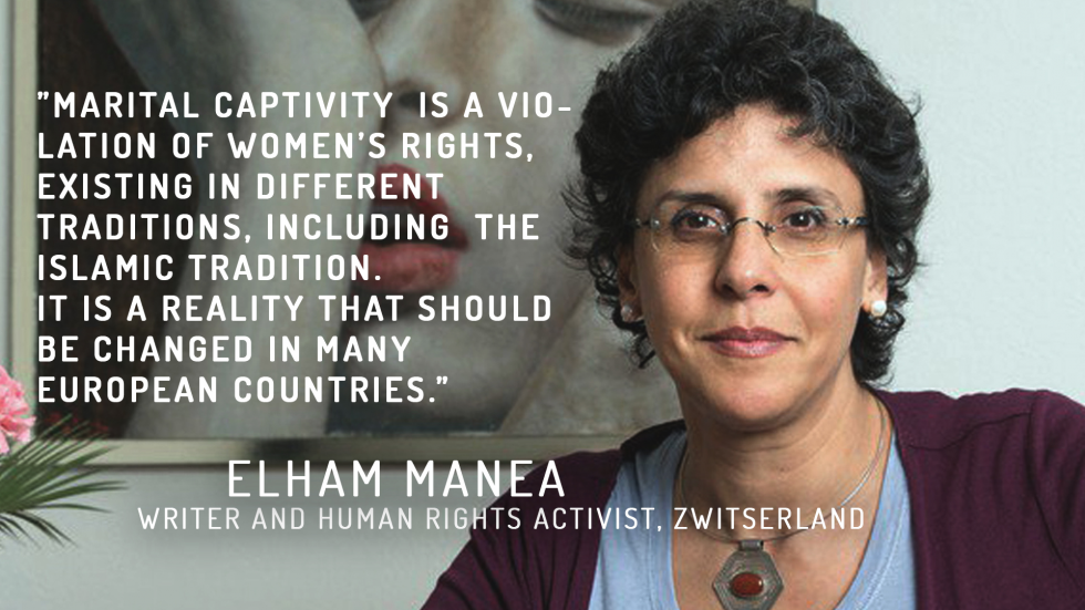 Elham Manea - Marital captivity is a violation of women's rights  existing in different traditions