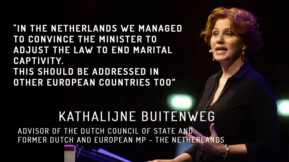 K. Buitenweg - In the Netherlands we managed to convince the minister to adjust the law to end marital captivity